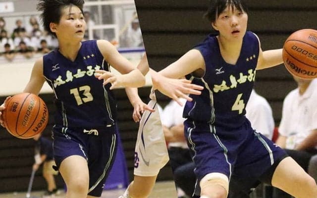 【インターハイ女子注目選手】林琴美と小松美羽（岐阜女子）「チームの命運を握る司令塔コンビ」