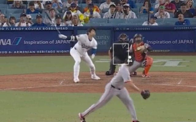 なんでそれが当たるんだよ！ 大谷翔平、もはや理解不能　解説者が絶賛… 驚愕の“バッティング技術”がヤバすぎる「イチローも打ってた」「よく届くな」