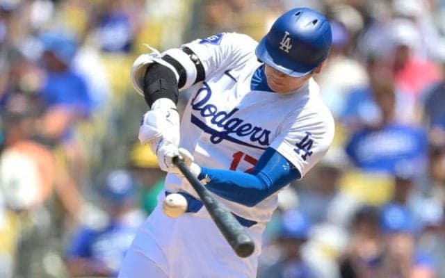 大谷翔平、日米250号ソロで勝利貢献　2長打で再び2冠…ド軍後半戦6勝1敗