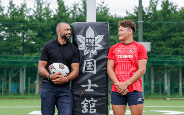 ラグビー日本代表リーチマイケルが現役を続ける理由。あるモンゴル人留学生に託す未来