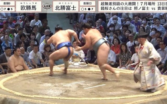 「（力士が）いなくなりました！」ベテラン藤井康生アナも驚きの結末 一体、何が起こった？ 「1人相撲で負けた」ファン騒然