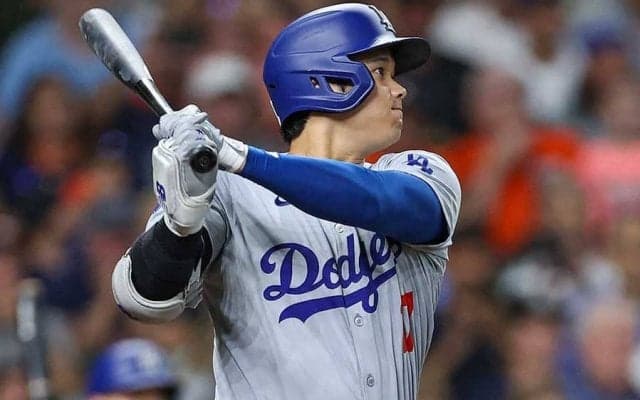 大谷翔平、2安打1盗塁で打率.315　2戦連続マルチで首位打者キープも…ド軍拙攻で完封負け