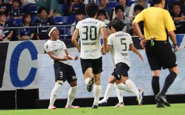 湘南が2名の負傷を報告…DF畑大雅が右脛骨折、FW石井久継が右ヒザじん帯損傷