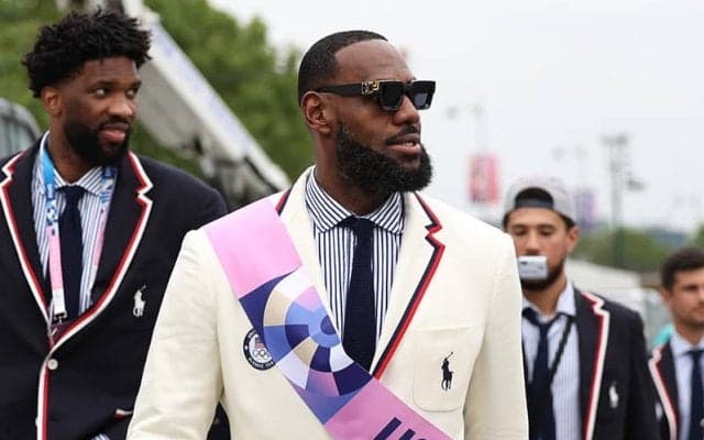 アメリカの旗手を担ったレブロン、自身4度目の五輪は「次世代を鼓舞する素晴らしい機会」