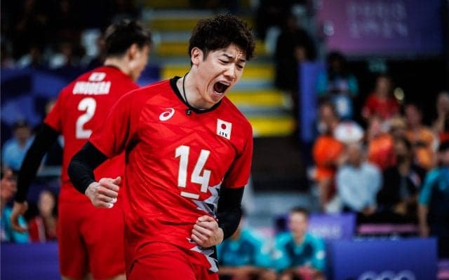 男子日本代表　パリオリンピック開幕戦はドイツにフルセットで敗戦