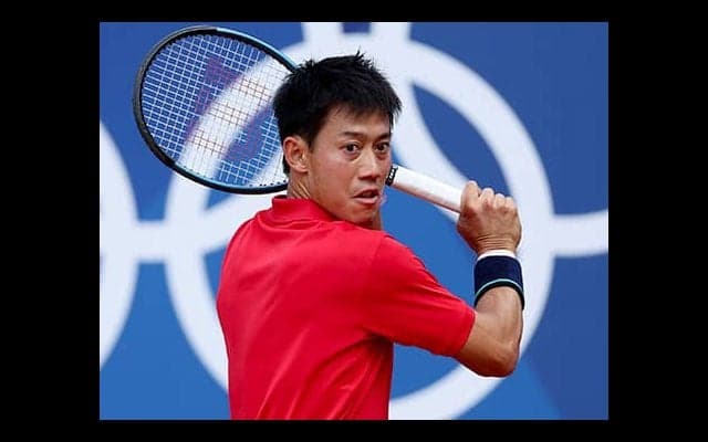  錦織圭の五輪1回戦、雨天で遅延 