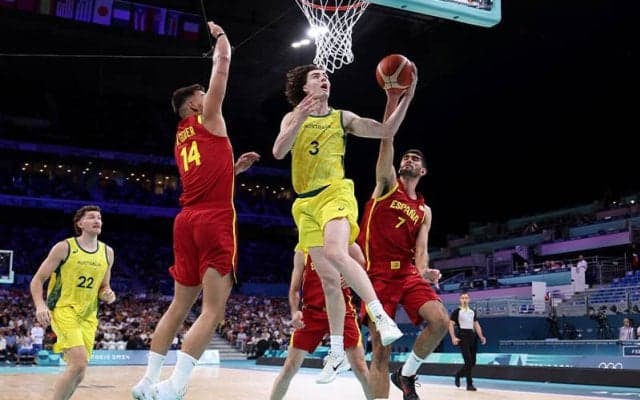 パリ五輪バスケ開幕戦はオーストラリアに軍配…世界ランク2位のスペイン撃破