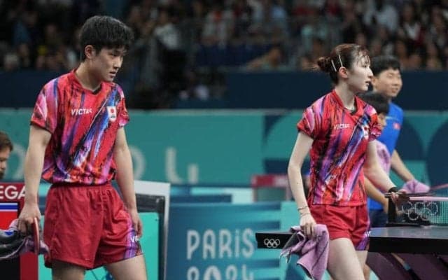 「まさかの敗戦、大番狂わせが起きた」張本智和・早田ひなペアの初戦敗退に中国メディアも衝撃！メダル争いでは安堵の声も「障害が取り除かれた」【パリ五輪】