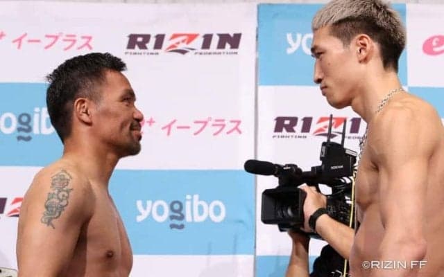 パッキャオに安保瑠輝也が“善戦” RIZIN初見参の偉才と18センチ差の激闘「やりにくかった。よくこの体格差でやるな」
