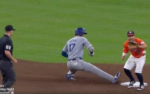 これは怒られる… 大谷翔平、怠慢プレーの隙をついた“センター前二塁打” 相手野手の動きがおかしくなる「速すぎる」「判断スゴい」