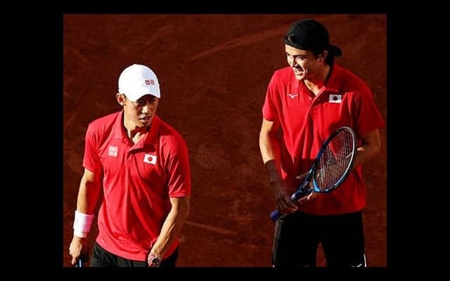  錦織圭/ダニエル太郎ペア 初戦敗退 