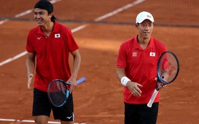 錦織圭／ダニエル太郎、今大会で引退表明のマレーらイギリスペアに逆転負け。勝利目前から一転…5度のマッチポイント逃す[パリ五輪]
