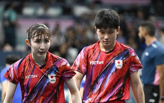 パリオリンピック卓球混合ダブルスまさかの敗退 張本智和・早田ひなに何が起きたか