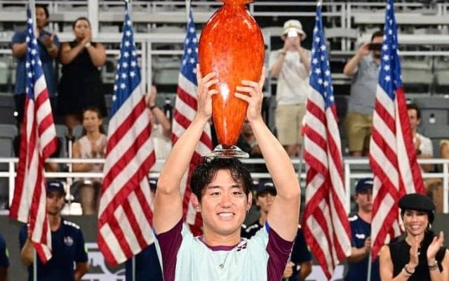 西岡良仁がツアー3勝目でトップ50に返り咲く「今大会最後のチャンピオンになれたことを誇りに思う」[アトランタ・オープン]