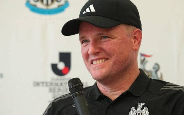 「ワクワクしている」28年ぶり来日のニューカッスル、ハウ監督がJリーグのイメージを語る「非常にレベルが高い」