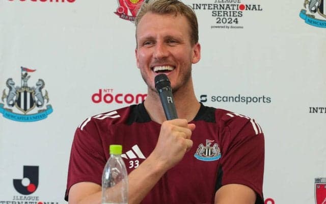 「新たなファンを獲得したい」来日したニューカッスル、ダン・バーンがファンに期待するチャントは？