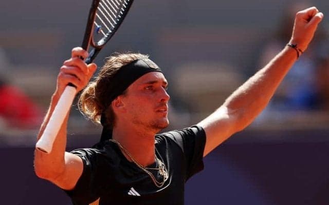 東京五輪金メダリストのズベレフが2戦連続のストレート勝ちで16強。マレー以来の連覇を狙う [パリ五輪]