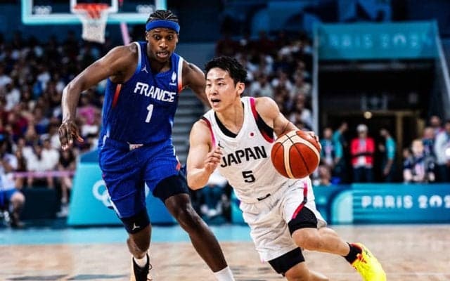 日本がフランスに惜敗…八村塁退場のアクシデントも延長突入の死闘、2連敗でグループ最終戦へ