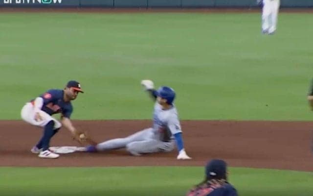 一体、何をした…！？ 大谷翔平、“一瞬の動き”がヤバすぎる　神盗塁を生んだ“高速スライディング”「50盗塁行きそう」「理想的なリードオフマン」