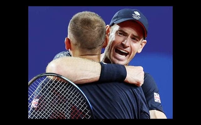  マレー「うれし涙出た」複8強 