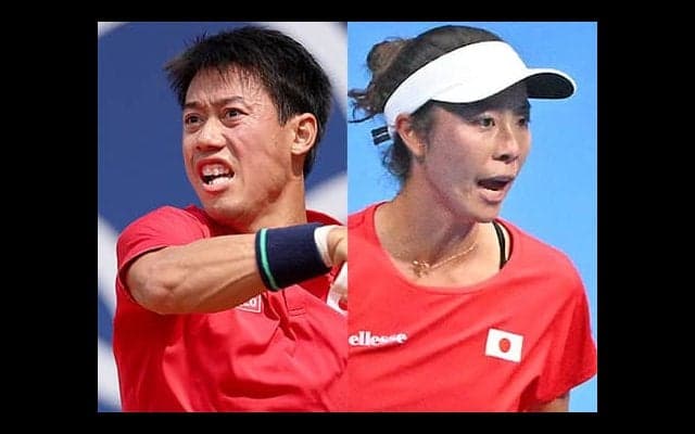  錦織圭/柴原瑛菜ペア 4強ならず 