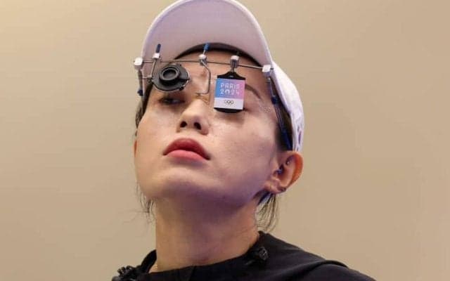 「冷淡で神秘的」韓国の美しき女子射撃選手に世界が虜 競技中のクールな表情がSNSで大反響「主役のオーラだ」【パリ五輪】