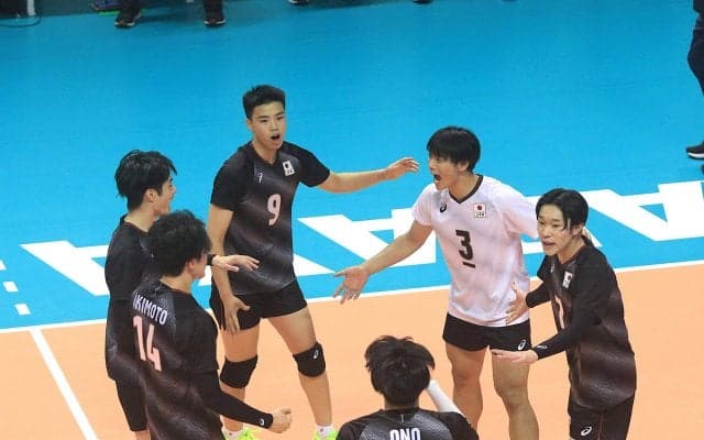 U20男子日本代表　アジア選手権3位決定戦でインドネシアに勝利し銅メダル