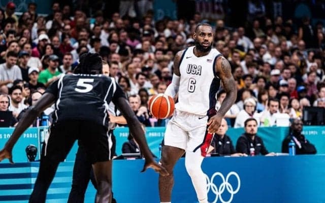 アメリカ代表として3人目の五輪通算300得点に達したレブロン「特に意味はないね」