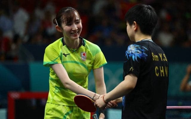 早田ひな、満身創痍のエースが孫穎莎相手の完敗に涙「皆さんに申し訳ない」　左手首にはテーピングの跡、SNSでは激励の声が続々【パリ五輪2024】