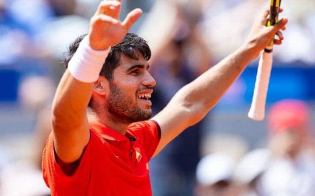 アルカラス、世界19位にわずか2ゲームしか失わず圧倒！ナダル以来の金メダルに王手[パリ五輪]