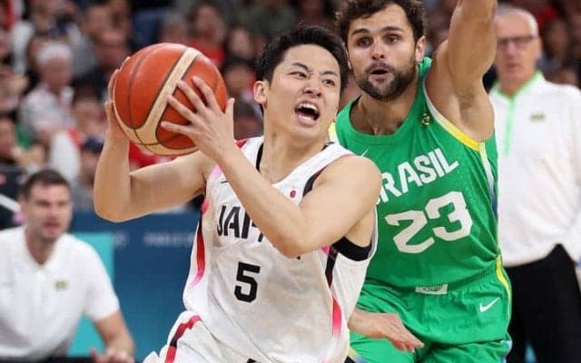 3連敗で1次リーグ敗退も…奮闘の日本代表をブラジルメディアが称賛「カワムラに手を焼いた」「背番号5はあらゆる方法で得点を決めた」【パリ五輪】