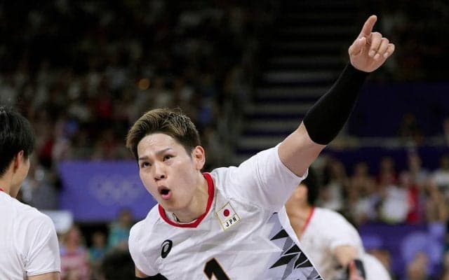 パリオリンピック男子バレー 準々決勝進出の立役者、西田有志は「あと３試合、噛みしめながら戦う」
