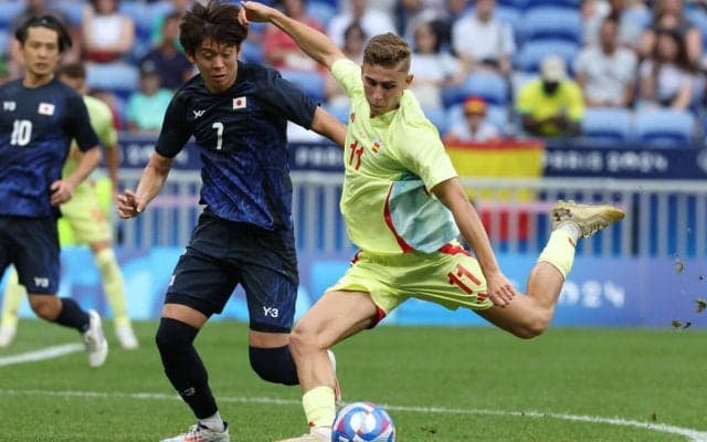 「最高に幸せな瞬間」ミドル2発で日本を沈めたフェルミン・ロペス、監督の求めるゴール2つに「僕はエリア外からのシュートが得意」