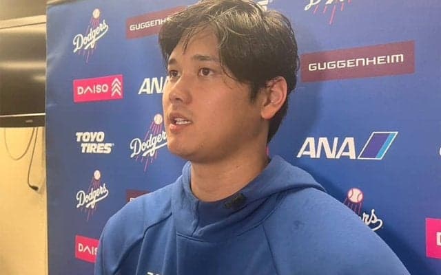 大谷翔平「軌道がずれている」　8月初アーチも抱いていた“違和感”…試合後の一問一答