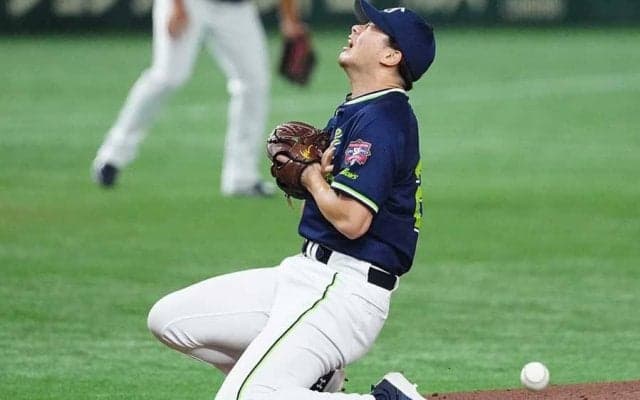 燕・木澤に衝撃アクシデント　ライナーが胸を直撃→マウンド上で悶絶…ドーム騒然