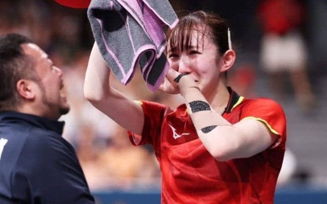 「まさか神様にいじわるを」満身創痍の早田ひな、号泣したメダル奪取の舞台裏を告白「注射を打って、なんとか100％に」【パリ五輪】