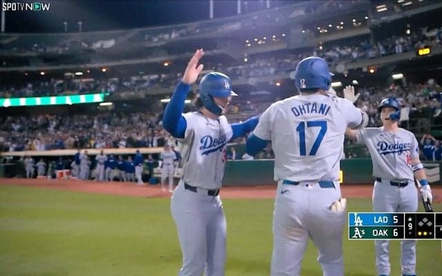 大谷翔平の弾丸3ランで“強打者”が口あんぐり　187キロの打球が「矢のように消えた」 眼前の光景に驚き隠せず愕然