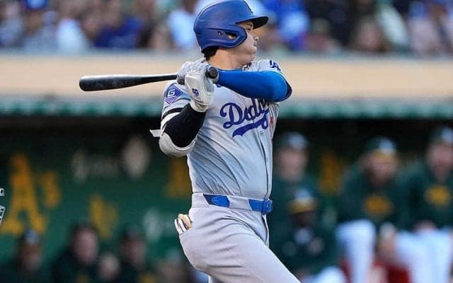 大谷翔平、日本人初の「30-30」　日米通じ初の1試合3盗塁＆41度目マルチ…ド軍大勝