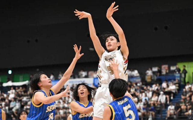 浜松開誠館が青森商を下しインハイ初戦突破…U17日本代表の“点取り屋”後藤音羽は24得点