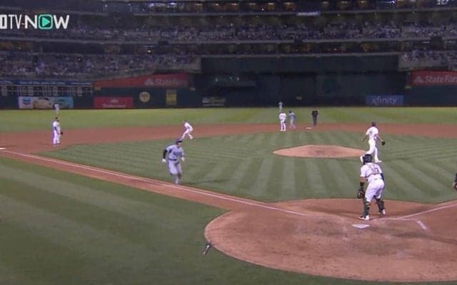 「やりすぎだろ！」大谷翔平、たった1人で相手守備陣を崩壊　内野ゴロで“爆走ホームイン”にネット騒然「大谷さんも一塁でも得点圏」