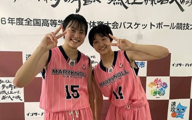 刀根綺萌と中嶋とわ…心待ちにしたインターハイで躍動する四日市メリノール学院の1年生たち