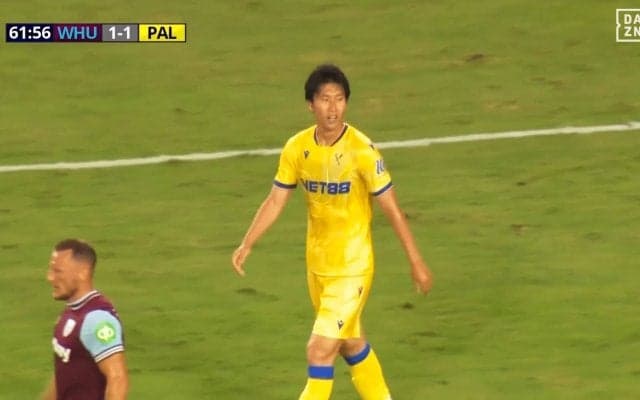 鎌田大地が決勝ゴール演出の躍動！「グラスナー戦術が合う」「クリスタル・パレスにフィット」鋭いプレスで即時奪回→パス展開の瞬間