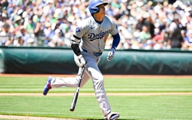 大谷翔平、3戦ぶり無安打も首位打者キープ　4の0で打率.306…ド軍は3カードぶり勝ち越し