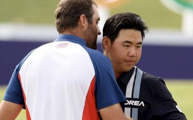 兵役免除ならずの“友”を気遣う 韓国ゴルフ男子と金メダル獲得名手のやり取りを英紙が脚光「驚くべき謙虚さだ」【パリ五輪】