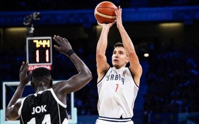 セルビア代表の通算得点で歴代1位に浮上したボグダノビッチ「迫っているのは知っていた」