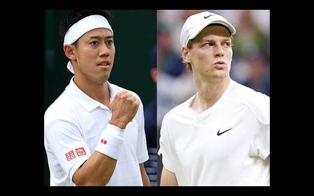 錦織圭 世界1位シナーと練習試合