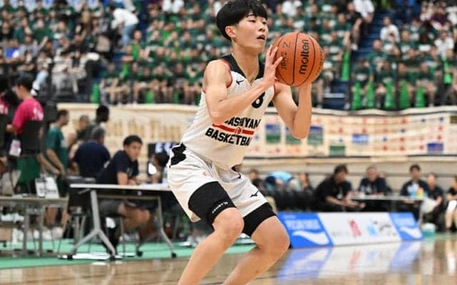 3ポイントシュートに自信を持ってインハイに乗り込んだ東山の小野寺星夢「今までにないぐらい準備してきた」