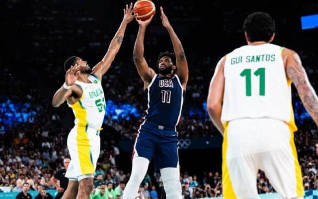 アメリカがブラジルに35点差圧勝…セルビアの待つ準決勝へ