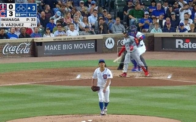 今永昇太の“魔球”で一体、何が起こった…！？ 漫画みたいなワンシーン… 相手打者が三振後に見せた“表情”が話題に「カッコ良すぎるだろ」「名場面すぎる」