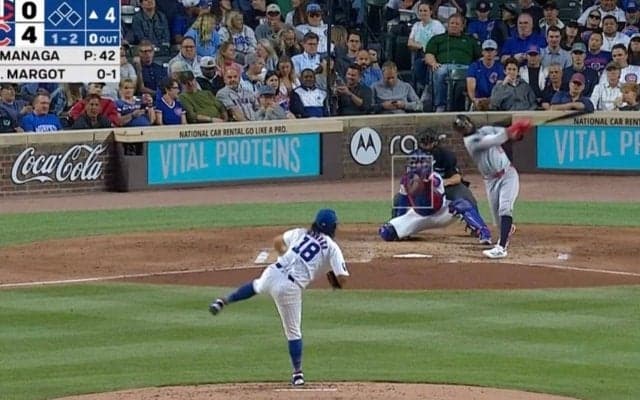 アイツは一体、なんなんだ…！？ 今永昇太の術中にハマった… 空振り三振した打者が見せたリアクションが話題に「打てる気がしない」「もはや打つ手なし」